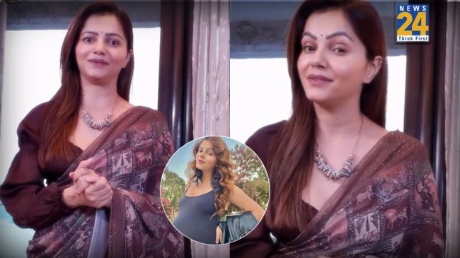 Rubina dilaik shares new video pregnancy