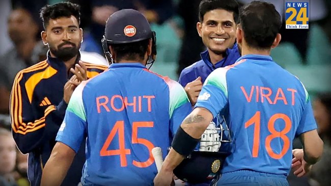 shubman gill on rohit sharma and virat kohli