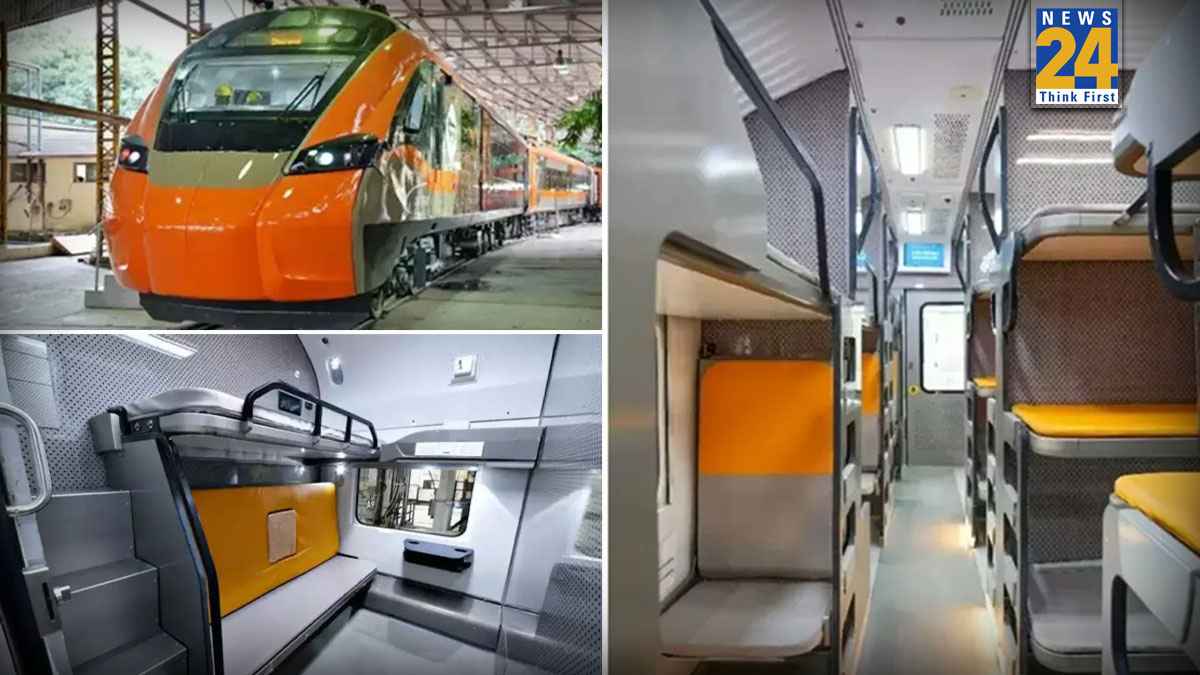 Vande Bharat Sleeper Train: आज से शुरू हो रही वंदे भारत स्‍लीपर ट्रेन, क‍िन स्‍टेशनों पर रूकेगी? जानें क‍िराया से लेकर टाइम‍िंग तक