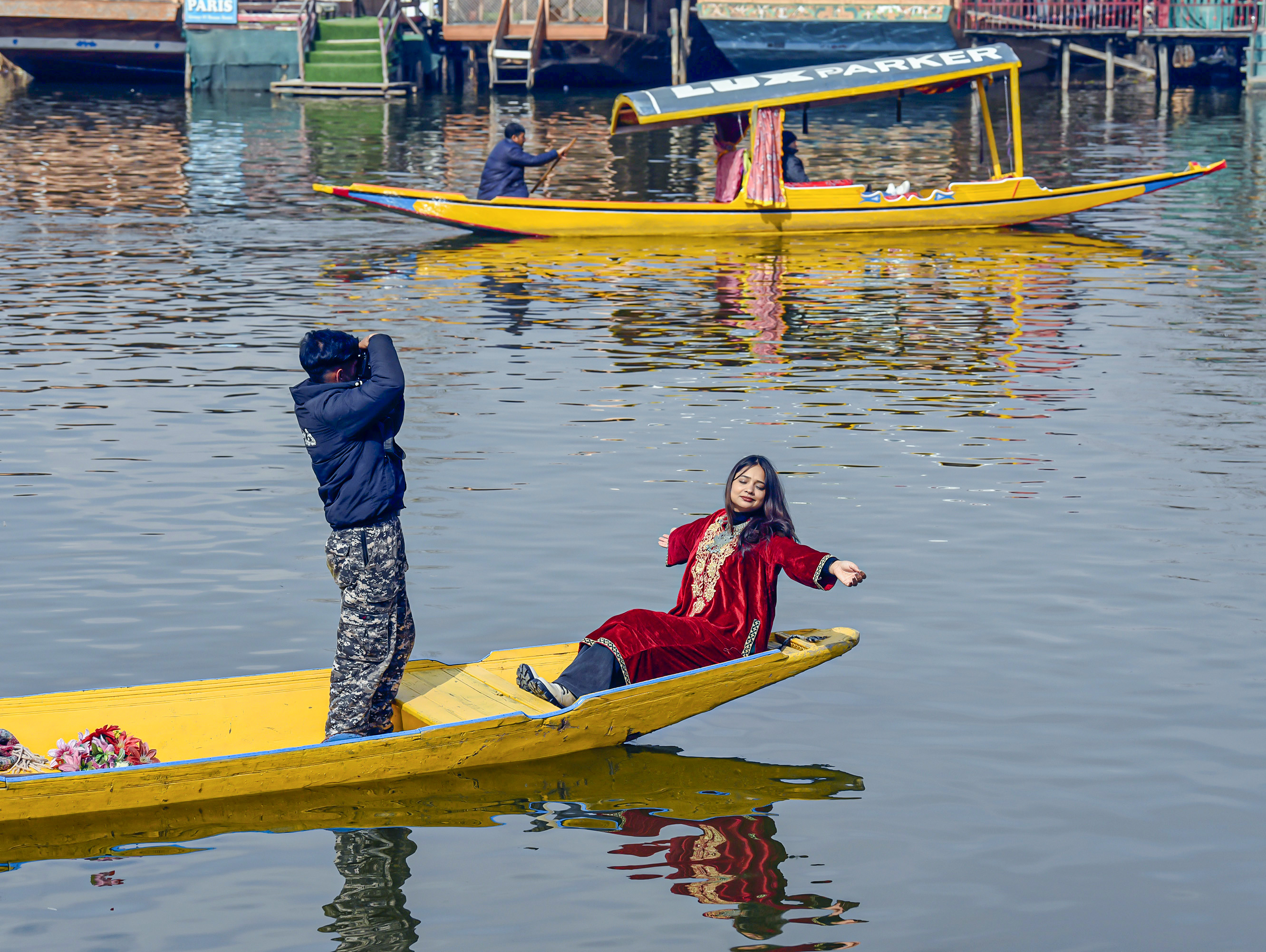 Srinagar Dal Lake Shikara Ride-1-2-3