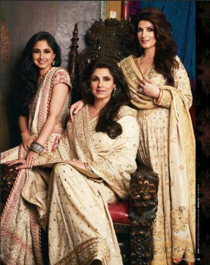 Dimple Kapadia and Twinkle Khanna-1-2-3
