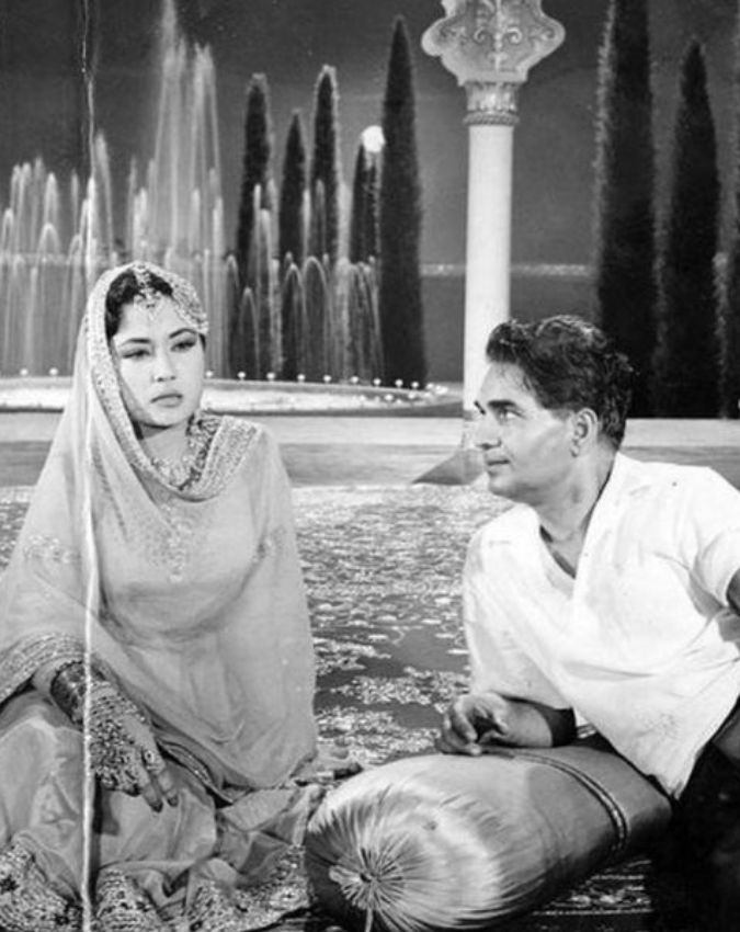 Kamal Amrohi Film Pakeezah BTS Kamal Amrohi Film Pakeezah BTS-1-2-3-4