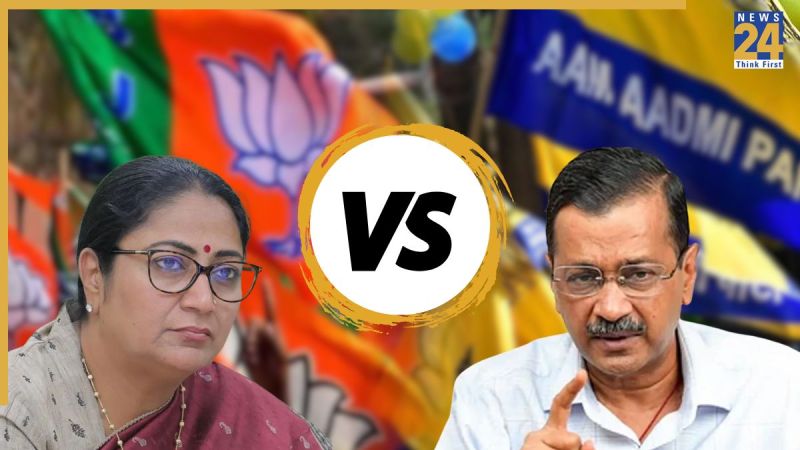 Arvind Kejriwal, Rekha Gupta