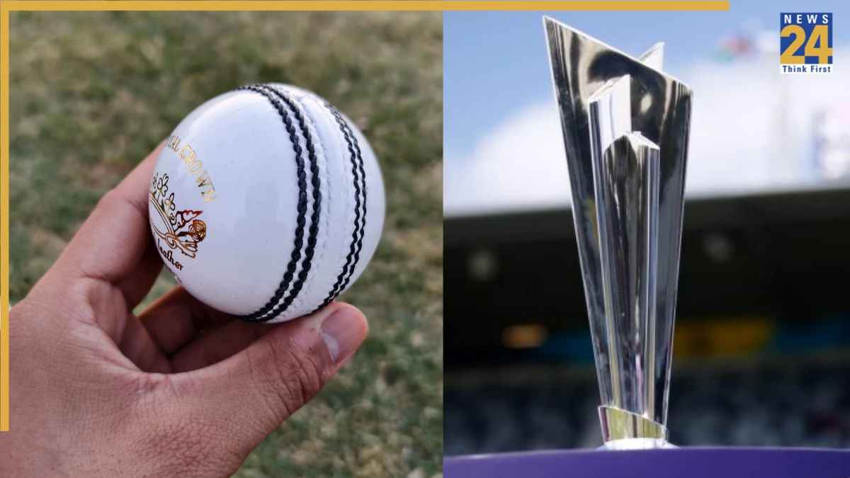 Ball T20 World Cup trophy