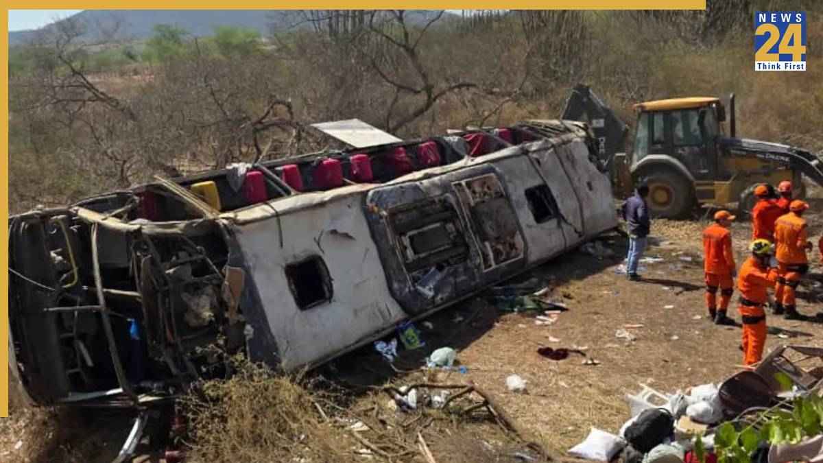 ब्राजील में भीषण सड़क हादसे में 15 की मौत, धार्मिक उत्सव से लौट रहे थे श्रद्धालु, मृतकों में बच्चे भी शामिल