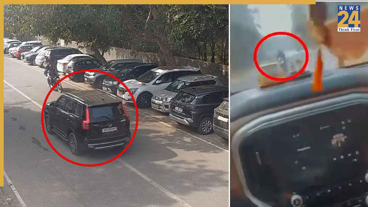 साहिल को कुचलने वाली स्कॉर्पियो का नया CCTV वीडियो, टक्कर से चंद लम्हे पहले आंधी की रफ्तार से दौड़ रही थी कार