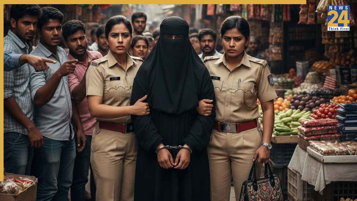 Jhansi Burqa Thief Arrested