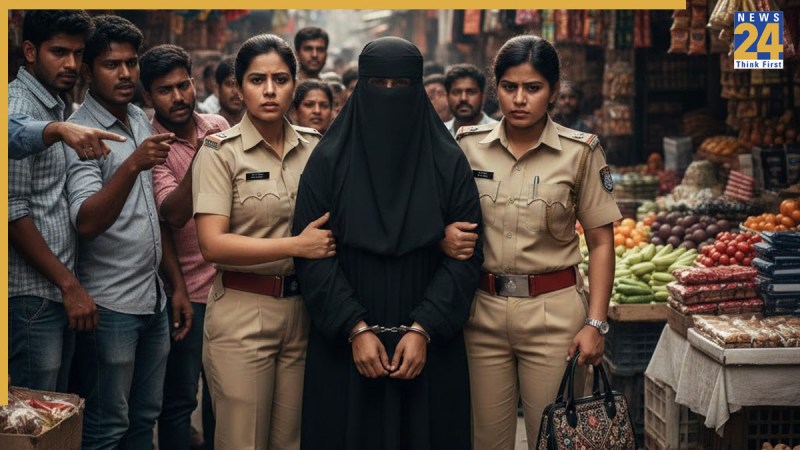 Jhansi Burqa Thief Arrested