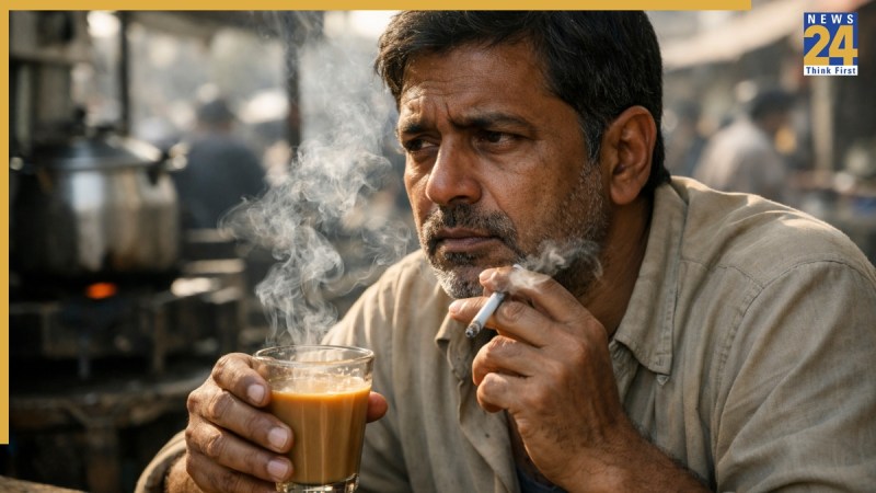 Chai Ke Sath Cigarette Pine Ke Nuksan