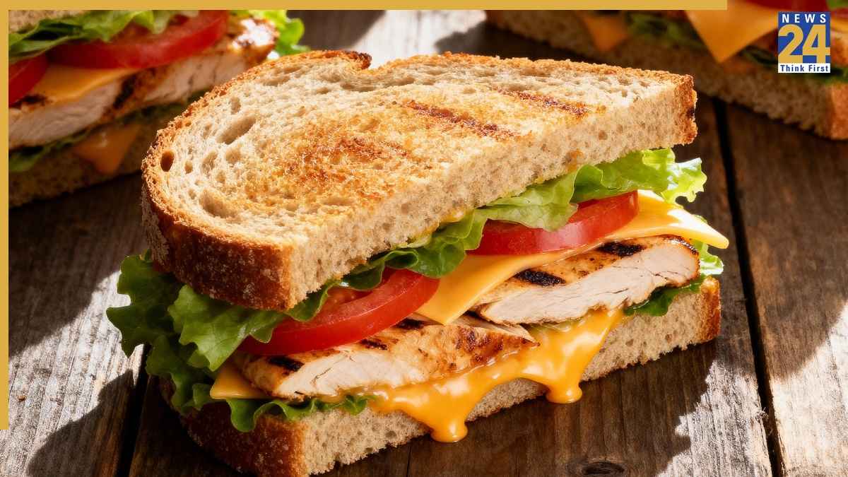 Chicken Ham Sandwich Recipe In Hindi