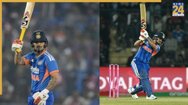 ईशान किशन तहलका मचाते हुए