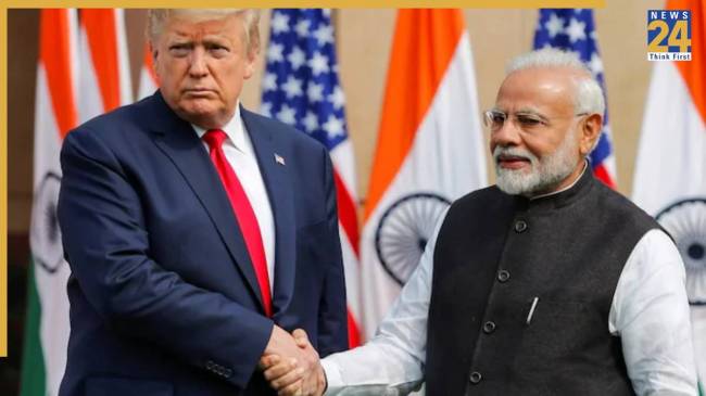 Donald Trump, PM Modi (2)
