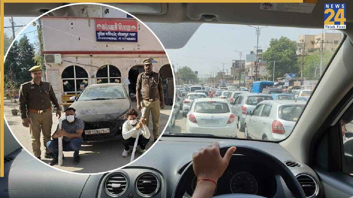 नोएडा में हॉर्न बजाने पर भड़क उठे दबंग, युवक-युवतियों पर हॉकी-डंडों से किया हमला
