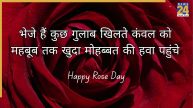 Happy Rose Day Wishes In Hindi