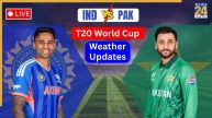 India vs Pakistan Match Weather Live Updates