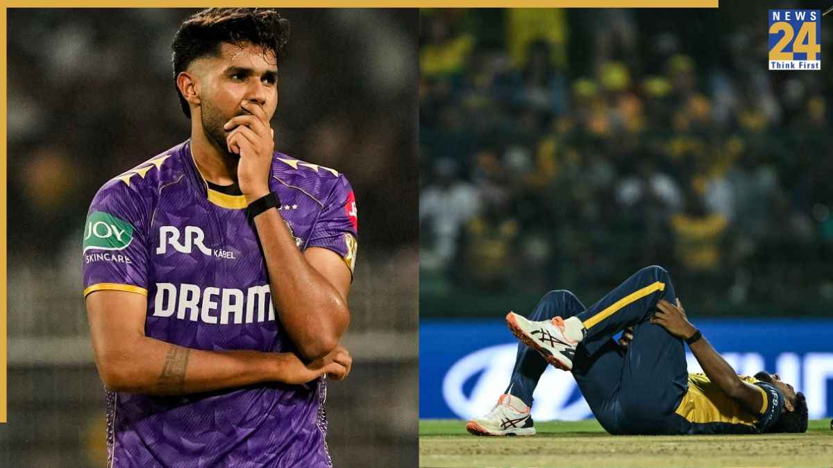 KKR Bowler Injured