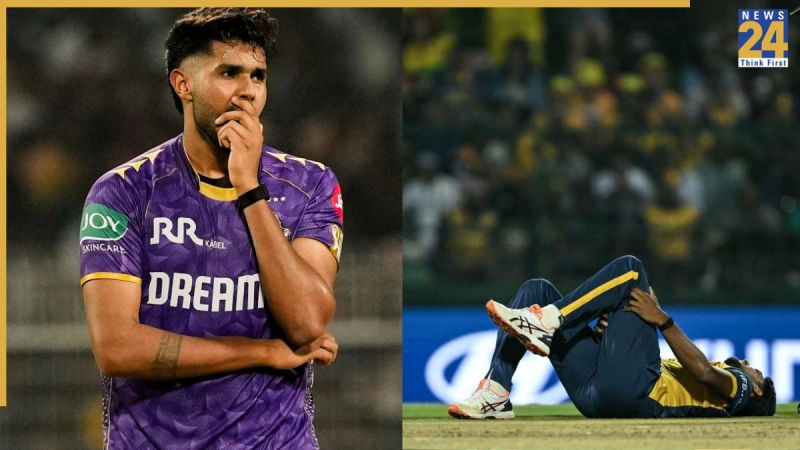 KKR Bowler Injured