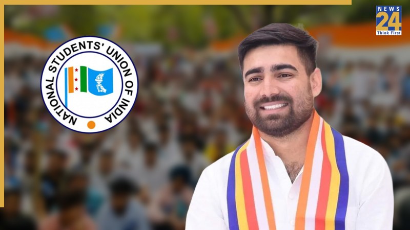 NSUI President Vinod Jakhar
