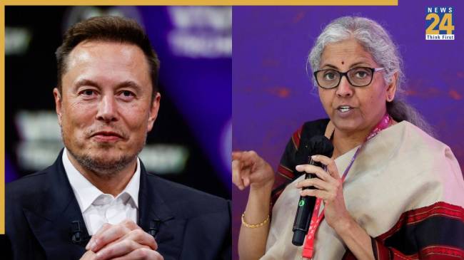Nirmala Sitharaman, Elon Musk Nirmala Sitharaman, Elon Musk