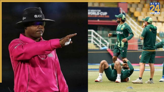 Nitin Menon in Pakistan Match