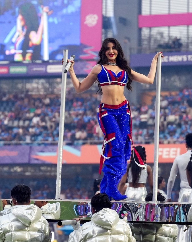 nora fatehi and rohit sharma-1-2-3-4