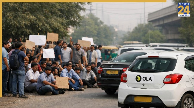 OLa Uber On strike