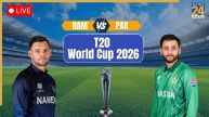 Pakistan vs Namibia T20 World Cup 2026 Live Score