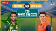 Pakistan vs Netherlands T20 World Cup 2026 LIVE