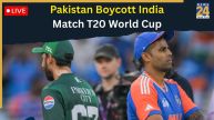 Pakistan Boycott India Match T20 World Cup Live