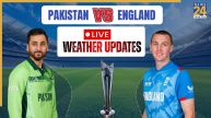 Pakistan vs England Weather Live
