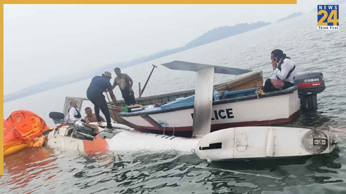 Pawan Hans helicopter Crash: पवन हंस हेलीकॉप्टर की समंदर में कराई क्रैश लैडिंग, बच गए सातों लोग