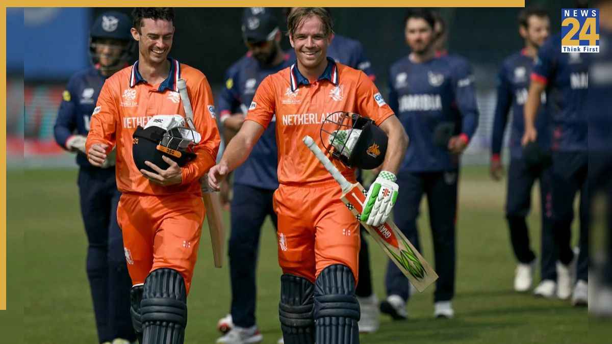 NED vs NAM: बास डी लीडे का गरजा बल्ला, नीदरलैंड्स ने एकतरफा मैच में नामीबिया को 7 विकेट से धोया