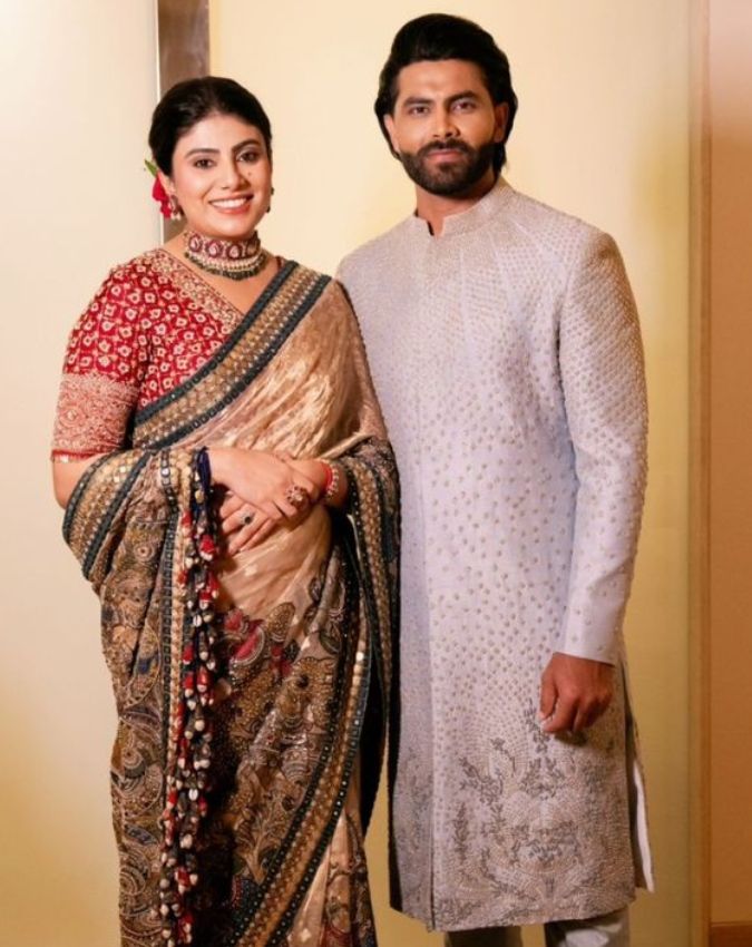 Aushka Rivaba In Saree -1-2-3