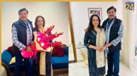 Shatrughan Sinha meets Hema Malini
