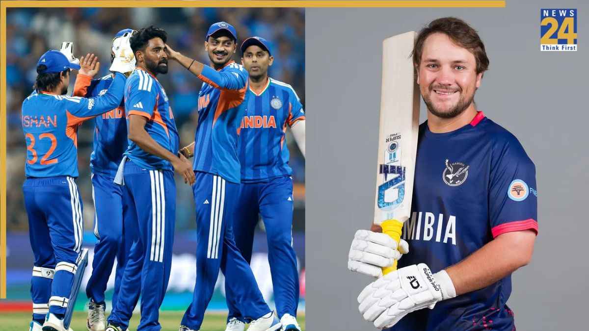 भारत के खिलाफ मैच से पहले नामीबिया के क्रिकेटर के बोल वचन, 'मेन इन ब्लू' को लेकर कह दी बड़ी बात
