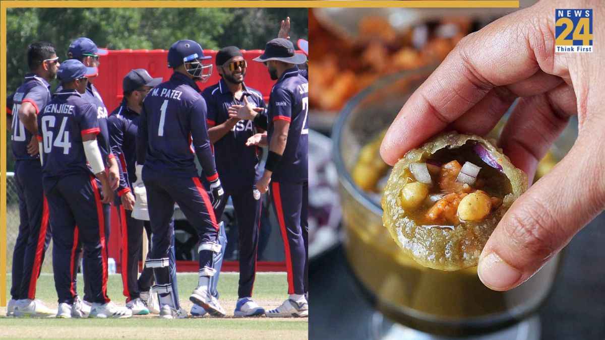 मुंबई में स्ट्रीट फूड के दीवाने हुए अमेरिकी क्रिकेटर्स, T20 World Cup से पहले जुबान पर चढ़ा पानी पुरी का स्वाद