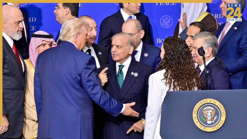 Shehbaz Sharif and Donald Trump