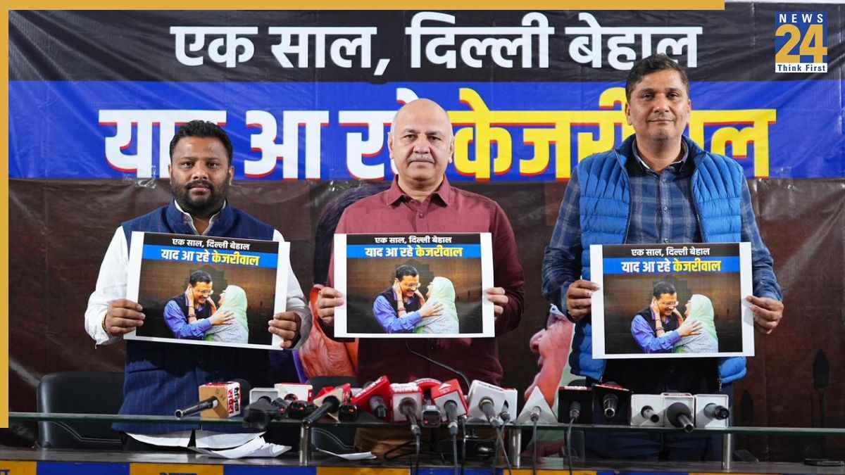 दिल्लीवालों के साथ फर्जीवाड़े का रहा भाजपा सरकार का एक साल- मनीष सिसोदिया