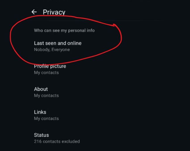 Whatsapp online offline-1-2-3