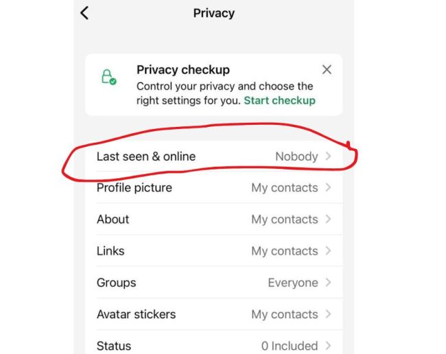 Whatsapp online offline-1-2-3-4-5-6-7