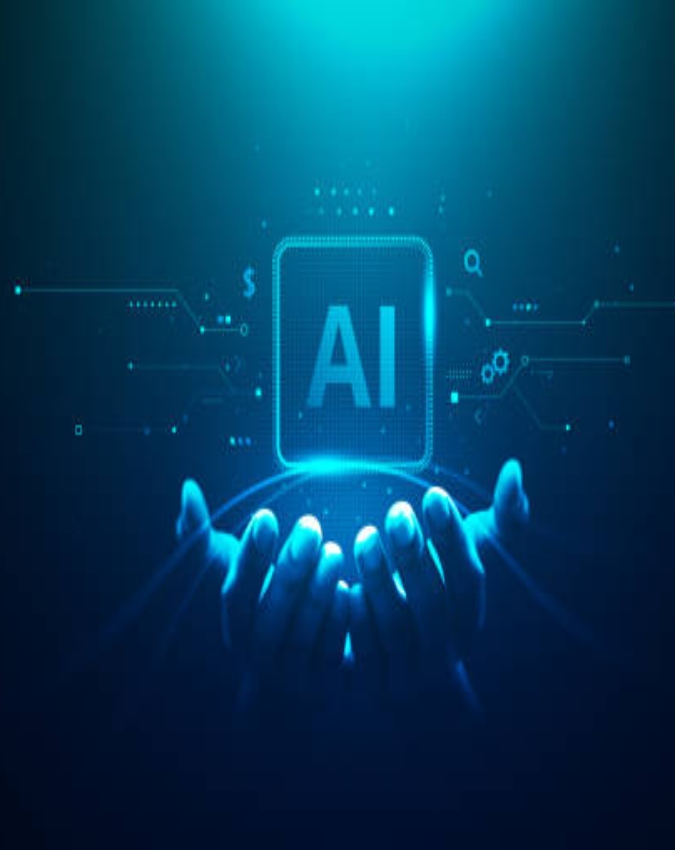 Asian businesswoman using AI on lapto -1-2-3