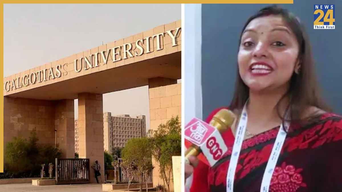 गलगोटिया यूनिवर्सिटी ने रोबोट विवाद के लिए प्रोफेसर पर फोड़ा ठीकरा, कहा- कैमरे पर आने के जोश में…
