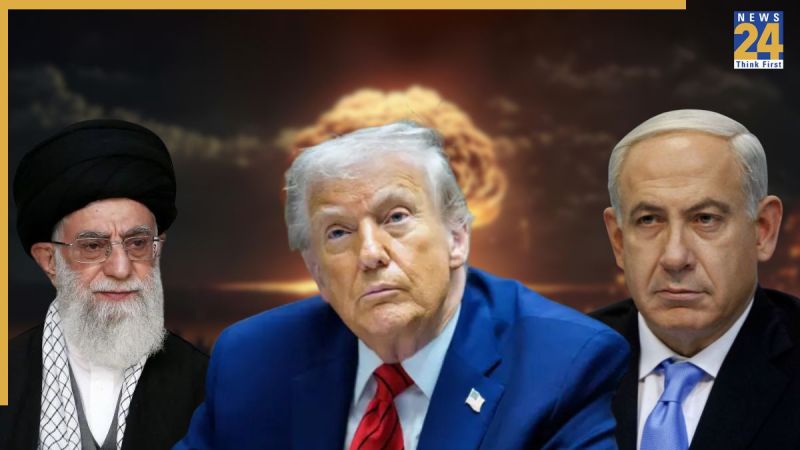 Donald Trump, Benjamin Netanyahu, Ali Khamenei