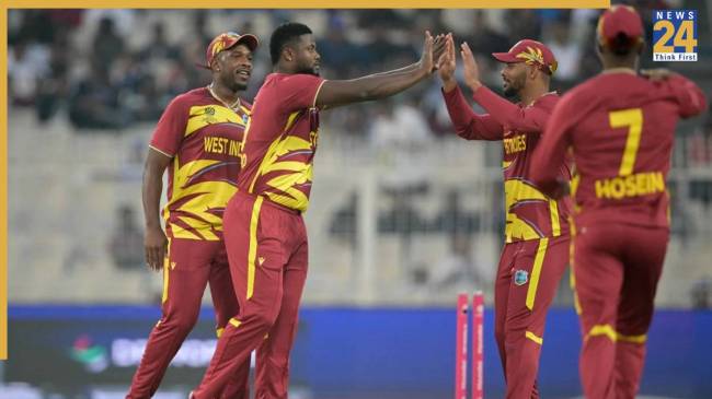 Romario Shepherd becomes the 1st West Indies bowler to take hattrick in T20 World Cup