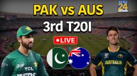 PAK vs AUS 3rd T20I Live Cricket Match Score