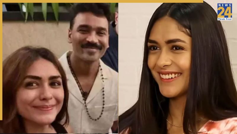 mrunal thakur shares celebrity crush