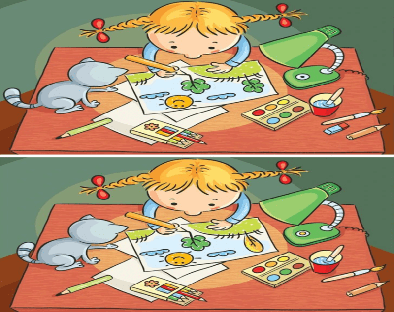 illusion image -1-2-3-4