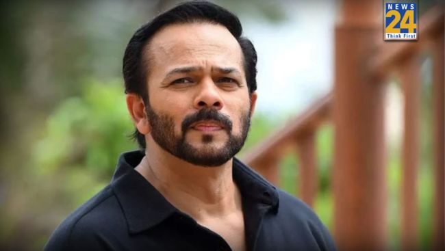 Rohit shetty house outside firing