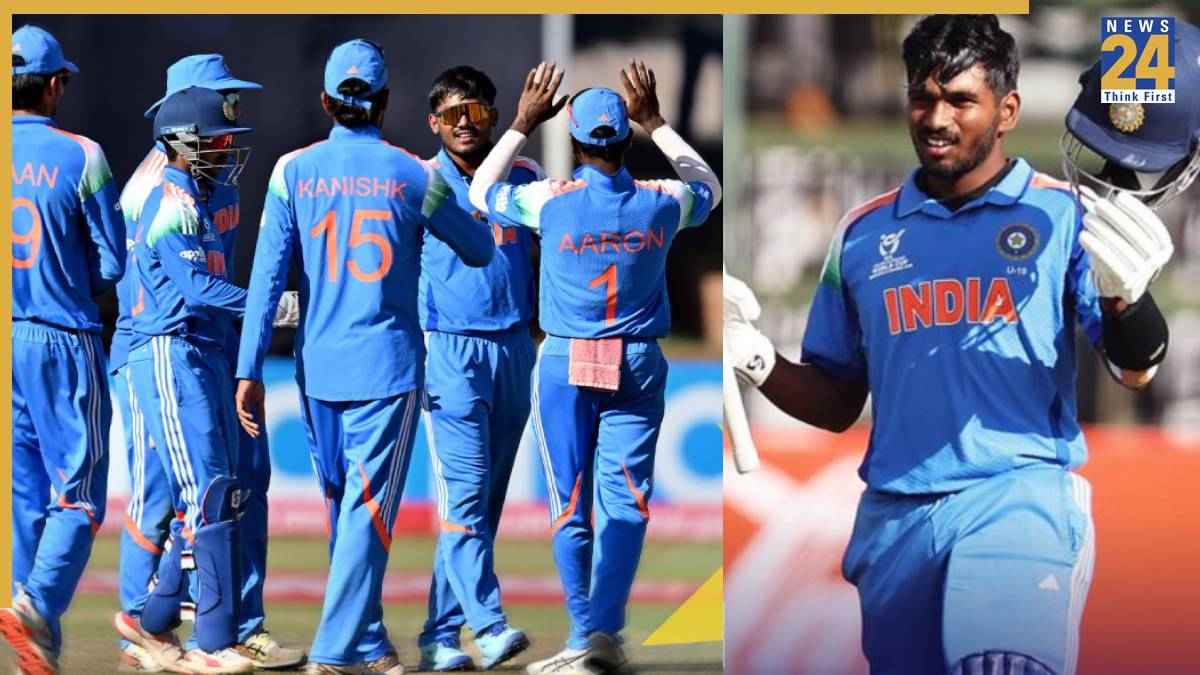IND U19 vs AFG U19 World Cup Semifinal
