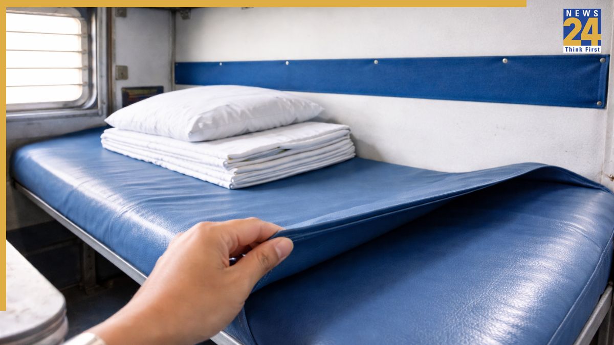 Train Seat Blue Patti-1